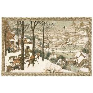 Hunting in the Snow Wall Tapestry:  Home & Kitchen