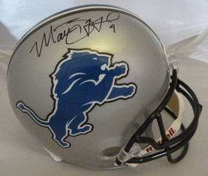 Matthew Stafford Autographed Detroit Lions Full Size Riddell Helmet 