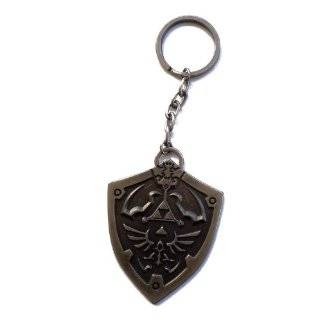 The Legend of Zelda Twilight Princess Metal Hylian Shield Key Chain