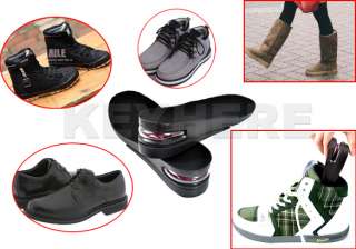 man 5cmup air cushion increase shoes height insole taller pad