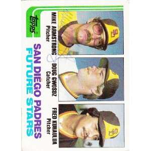  1982 Topps #731 Mike Armstrong Padres Signed Everything 