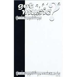  Writing Tablet featuring Got Music? Musical Instruments