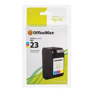  OfficeMax Tri Color Ink Cartridge Compatible with HP 23 