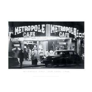  Metropolitan Cafe, New York Poster Print