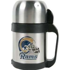 St. Louis Rams Stainless Steel Soup & Food Thermos:  Sports 