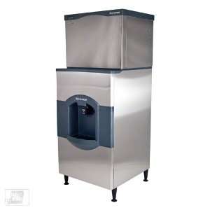   400 Lb Half Size Cube Ice Machine w/ Hotel Dispenser: Kitchen & Dining