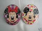 Disney Mickey Minnie Mouse Mosaic Pin 2009 Disneyland