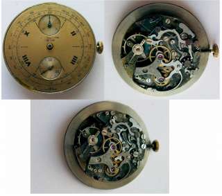 Venus 170 Chronograph Watch movement for parts   
