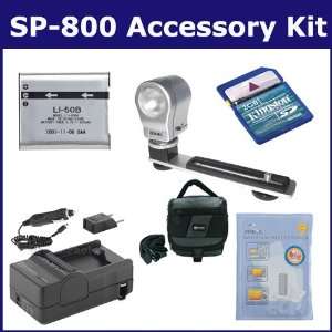  Olympus SP 800 UZ Digital Camera Accessory Kit includes 