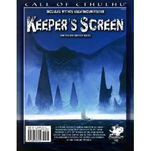  Call of Cthulhu Keepers Screen (for 6th edition 