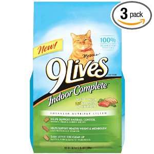 Lives Indoor Complete, 3.15 Pound Bags (Pack of 3)  