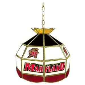  CLC1600 MD Maryland University Stained Glass Tiffany Lamp 