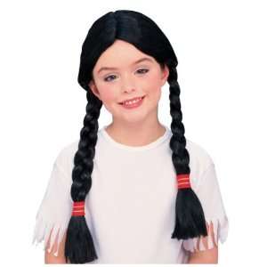    Rubies Costume Co 50848R Girl Indian Wig Child: Office Products