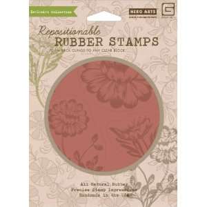 Hero Arts Rubber Stamps Indie Bloom Bold Blooms Cling Stamp Set Arts 