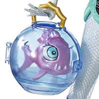 Monster High LAGOONA BLUE Doll and Neptuna Pet Piranha ~ Daughter of 