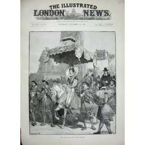   1889 Queen Elizabeth Horse Lord Mayors Show Wilson Art
