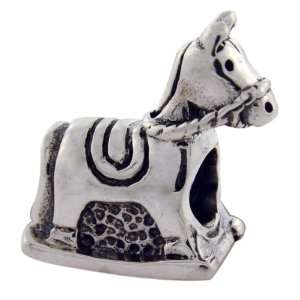  Biagi Rocking Horse Sterling Silver Bead, Pandora 