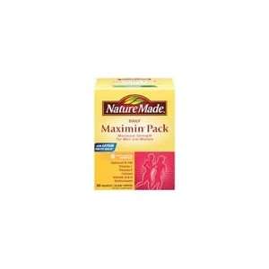  Nature Made Maximin Vitamin Pack, 30 count (Pack of 2 