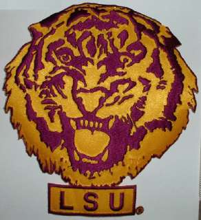 LOUISIANA STATE TIGERS LSU JACKET PATCH COLLEGE NCAA  