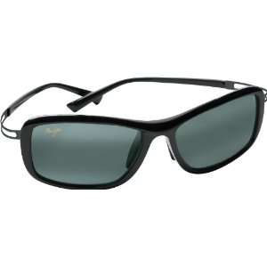  Maui Jim Kihei 211 Sunglasses, Black / Grey Lens 