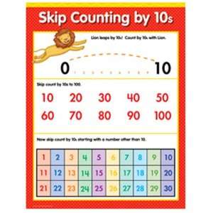  Skip Counting By 10S Math Sm Chart Gr 1 3: Toys & Games