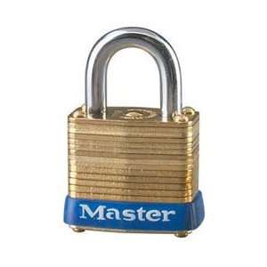  Master Lock 1 1/8 Wide Ka Laminated Brass Padlock