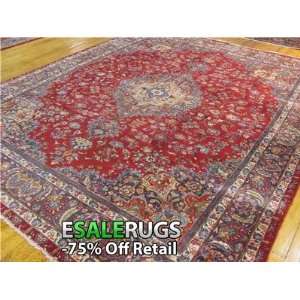  9 7 x 11 10 Mashad Hand Knotted Persian rug