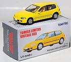TOMY Tomica Limited Vintage Neo 164 Honda Civic SiR II Yellow LV N48c