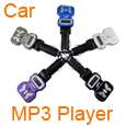LCD Car MP3 MP4 Player FM Transmitter SD/MMC Remote 12V 24V Black 