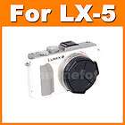 JJC Auto Lens Cap for Leica D LUX 5 Panasonic LX5 LX 5