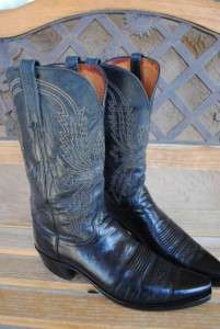 mens LUCCHESE 1883 western/cowboy boots size 11 D superb condition 