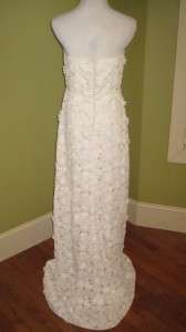 CREW Limited Edition Fleur Wedding Gown Dress 4 NWT  
