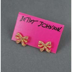  Betsey Johnson Gold Bow Earrings: Everything Else
