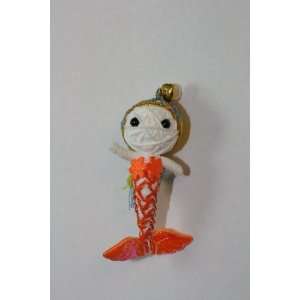  Mermaid Voodoo String Doll Keychain 