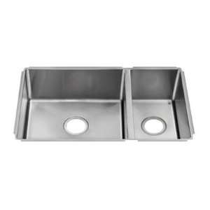  J18 29 x 17.5 Undermount Double Bowl Kitchen Sink