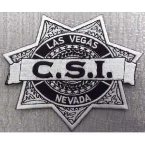   Crime Scene Investigation Las Vegas Embroidered PATCH 