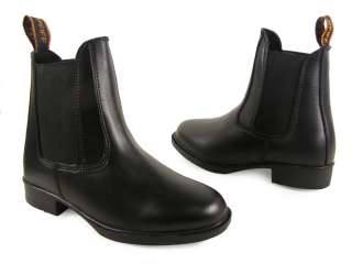 NEW BLACK HORSE RIDING SHOWING JODHPUR BOOTS ALL SIZES  