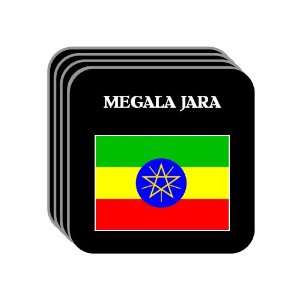  Ethiopia   MEGALA JARA Set of 4 Mini Mousepad Coasters 