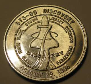   COINS STS 95   LOT OF TEN   NEW   JOHN GLENN SHUTTLE MISSION  