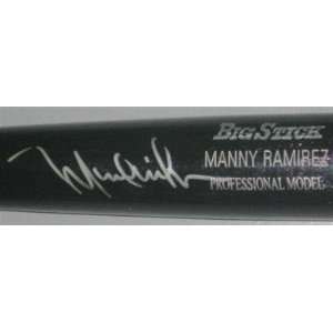 Manny Ramirez Signed Bat   Rawlings ~jsa Coa~500 Hr Club 