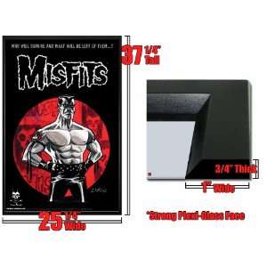    Framed Misfits 25Th Anniversary Poster Lukic Fr5073