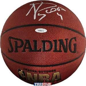  Luis Scola Autographed NBA Indoor/Outdoor Basketball 