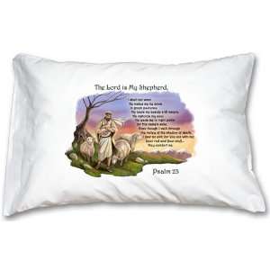  Jesus Good Shepherd w/23rd Psalm Pillowcase Everything 