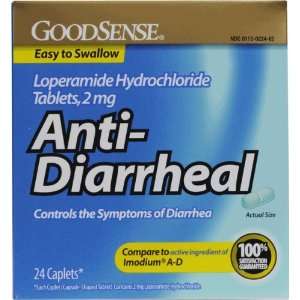 Good Sense Loperamide Hydrochloride 2Mg Anti Diarrheal Caps Case Pack 