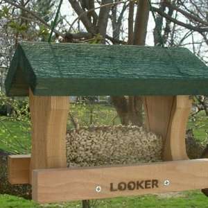  Looker Products Little Looker Cedar Bird Feeder Patio 