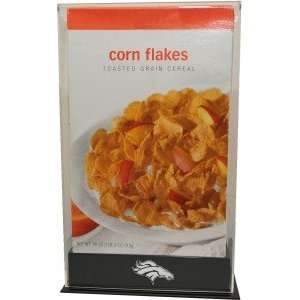  Denver Broncos 12 oz. Cereal Box Display Case