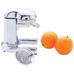   Juicer By Maxam® Chrome Professional or Home Juicer 