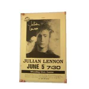  Julian Lennon Poster Handbill John Son The Beatles 