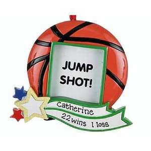  Jump Shot Basketball Picture Frame or Ornament Can Be 