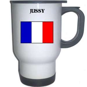  France   JUSSY White Stainless Steel Mug Everything 